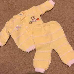 infant crochet outfit New